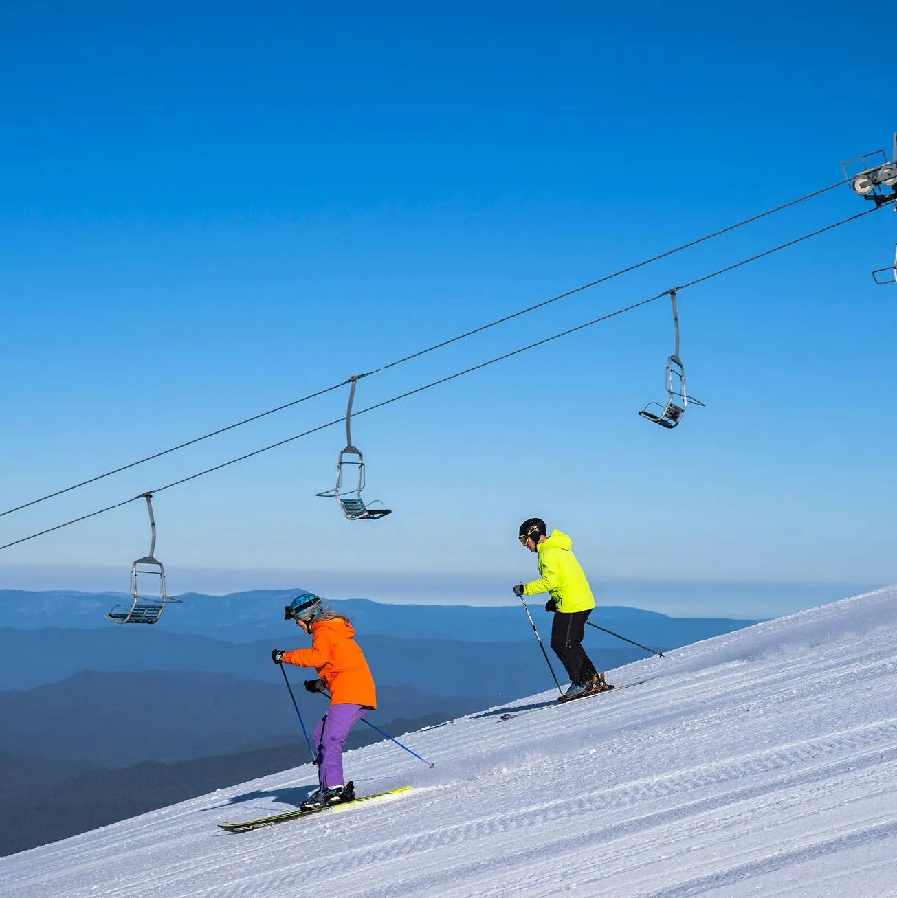 Spring Snow and Sun, September, Mount Buller