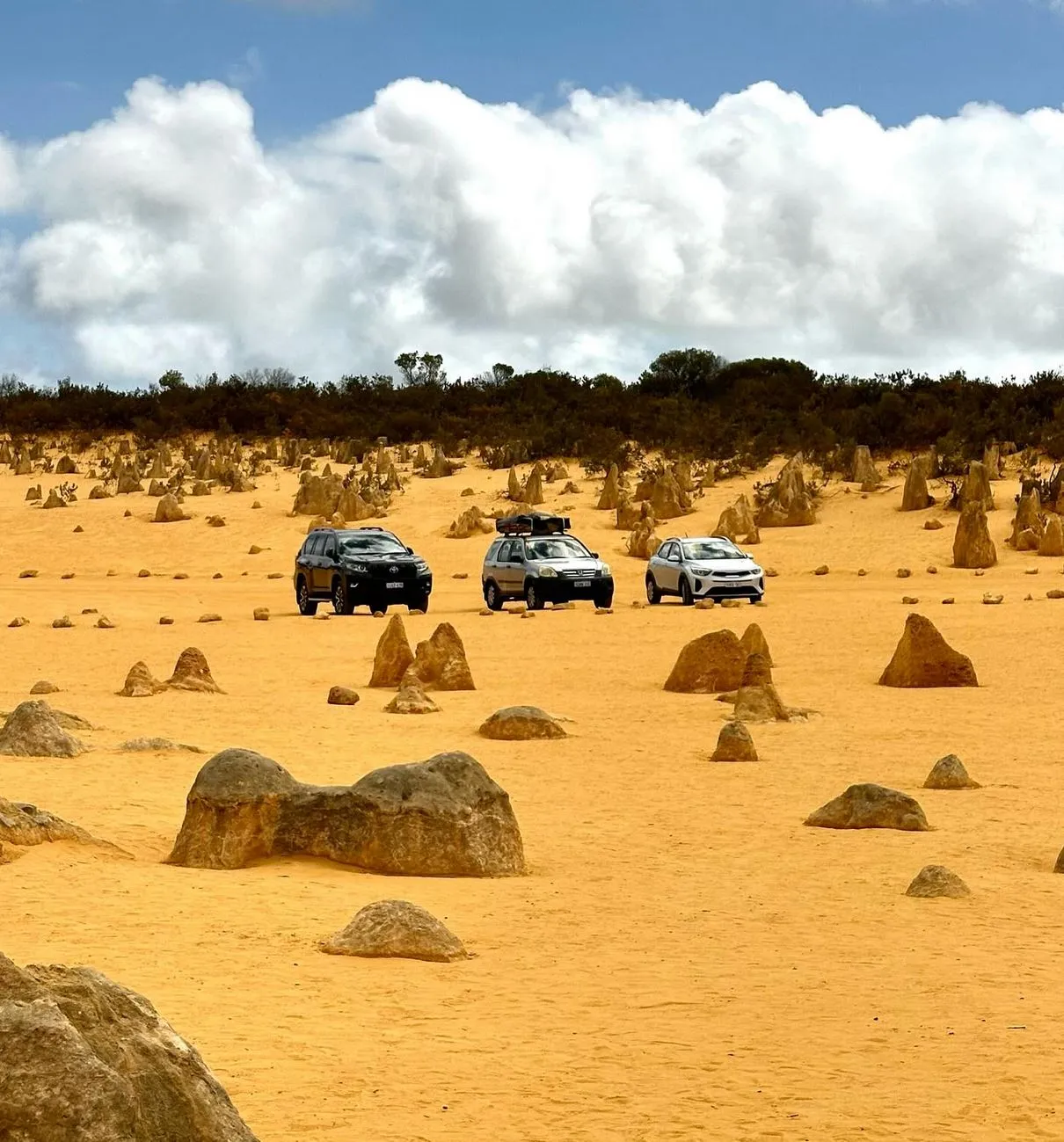 When a 4WD might be beneficial, Nambung National Park