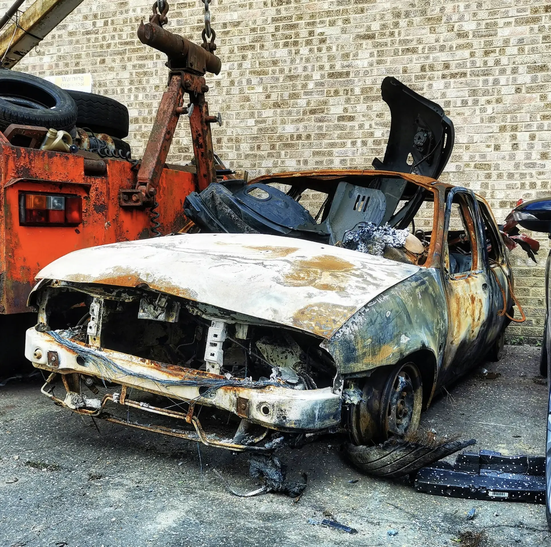 abandoned car Melbourne